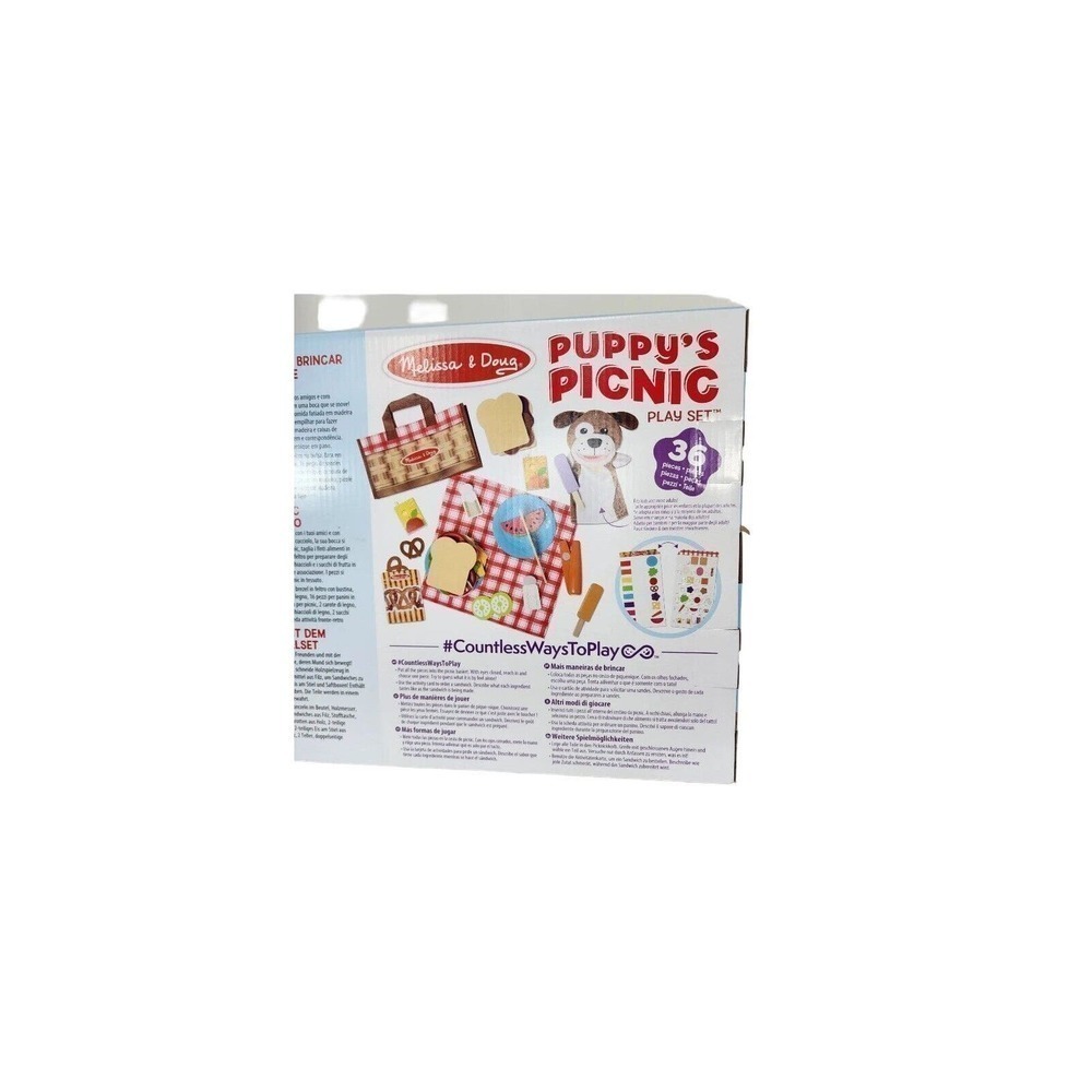 Melissa and Doug Puppys picnic play set - Picture 8 of 12